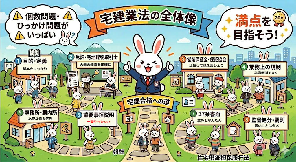 宅建業法の全体像