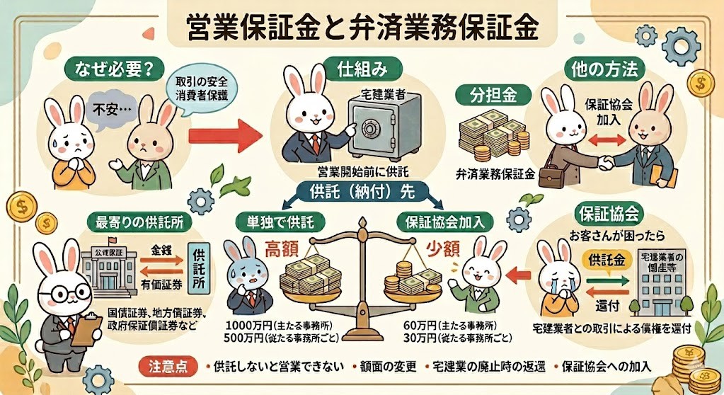 営業保証金と弁済業務保証金