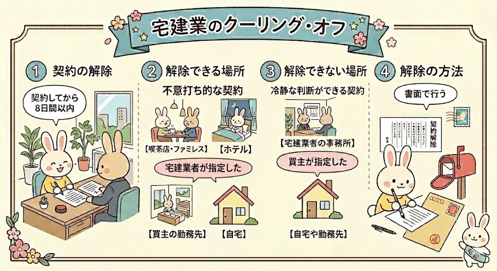 宅建業のクーリング・オフ