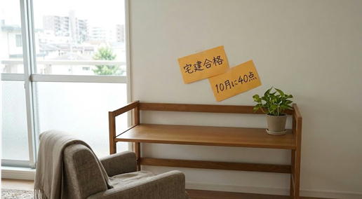 宅建合格へのスケジュール
