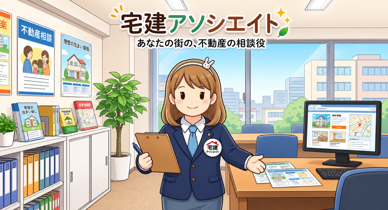 あなたの街の不動産の相談役！宅建アソシエイト