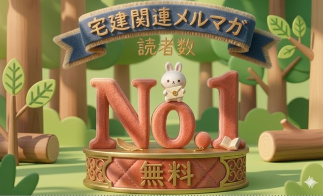 読者数１位の宅建メルマガ